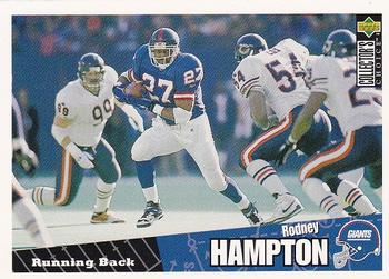 Rodney Hampton New York Giants 1996 Upper Deck Collector's Choice NFL #127